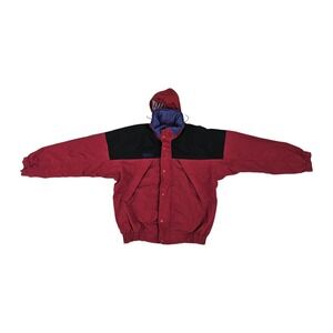 Vintage Columbia Jacket Men's Large Hooded Full Zip Powder Keg